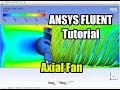 ✅ #ANSYS FLUENT Tutorial - Axial Fan