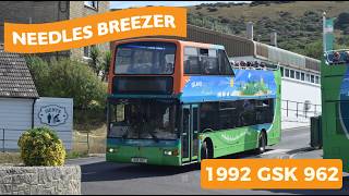 HILLCLIMB | Southern Vectis Needles Breezer | Volvo B7TL Plaxton President 1992 GSK 962