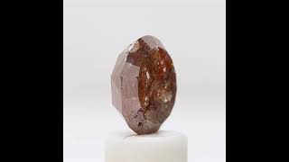 1.32ctw 7 mm BROWN RED MIX COLOR ROUND ROSE CUT DIAMOND NATURAL DIAMOND