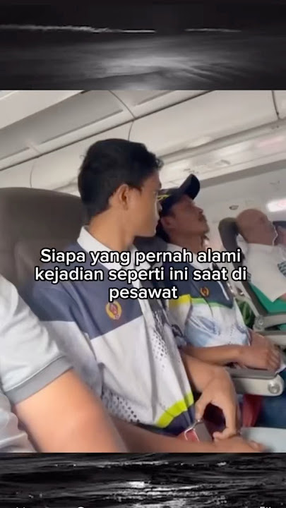 Inilah salah satu efek ketika pertama kali naik pesawat #pesawat #youtubeshorts #shortvideo