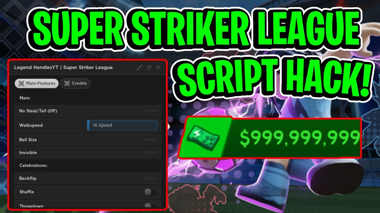 Super Striker League Script Pastebin