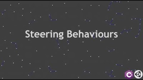 Craig Reynolds - Steering Behaviours - AI Demonstration