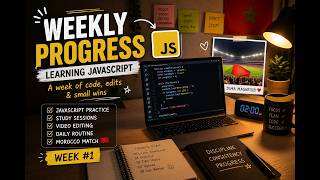 Weekly Progress #1  JavaScript, Small Wins