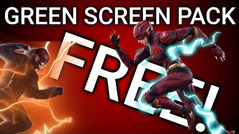 The Flash Green Screen [DCEU UNOFFICIAL PACK]