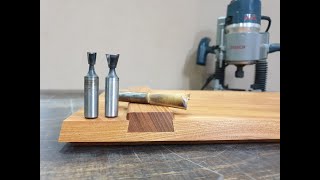 [Woodworking] Making dovetails using dovetail bits/