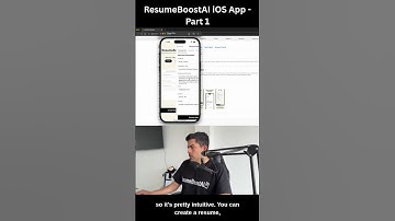 ResumeBoostAI iOS App - Part 1