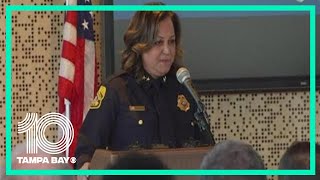 Mary O'Connor sworn in as 43rd Tampa police chief