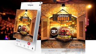 Information HOW TO DESIGN A RESTAURANT FLYER  | PIXELLAB TUTORIAL | SMARTPHONE GRAPHICS News