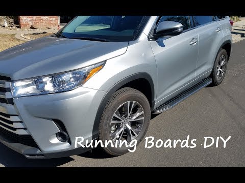 TAC Viewpoint Running Boards DIY - Toyota Highlander