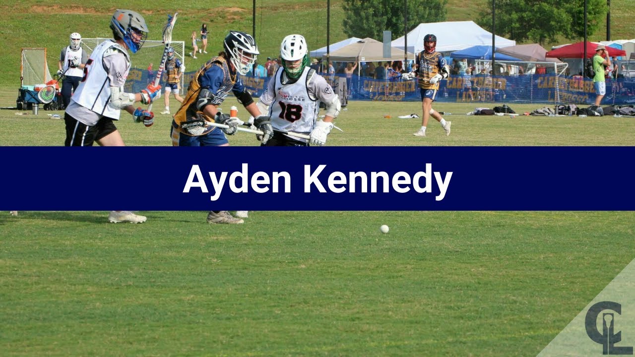 Ayden Kennedy Lacrosse Highlights NC 2022 Mid YouTube