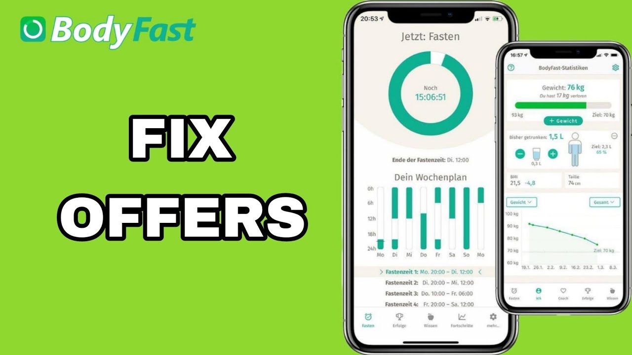 How To Fix And Solve Offers On BodyFast App | Final Solution - YouTube