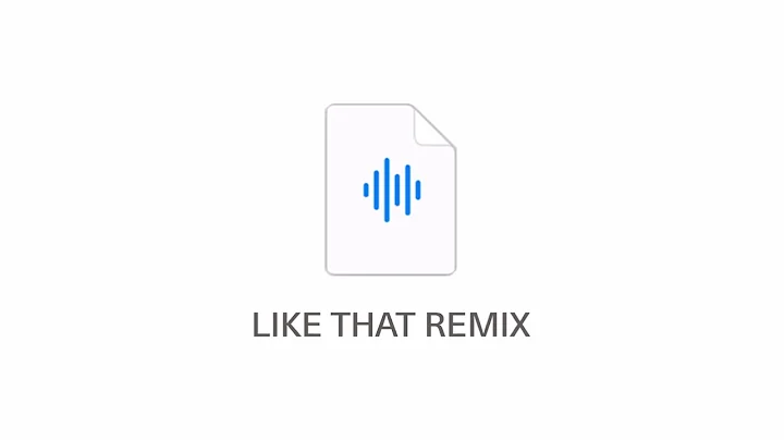Ye - Like That Remix (Reupload)