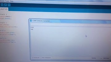 Управление платой Arduino через монитор COM порта