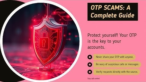 🔐 NEVER Share Your OTP! | The Ultimate OTP Scam Guide