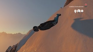 STEEP (PC 60fps) - MONT BLANC EN WINGSUIT (Et une chute mortel)