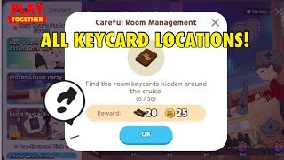 ALL KEYCARD LOCATIONS| NEW UPDATE! #playtogether  screenshot 5