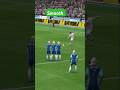 smooth free kick in FC mobile by lampard. #fifamobile #fifamobile #fcmobile25 #youtubeshorts