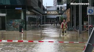 Water overlast centrum Emmen