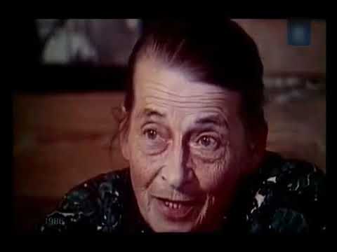 Видео: Интервью с сестрой Сергея Есенина! (Александра Есенина 1981)