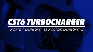 CST6 Turbocharger | 600+ WHP Upgrade for Mazdaspeed 3/6 | CorkSport Mazda Performance
