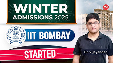 Winter Admissions in IIT