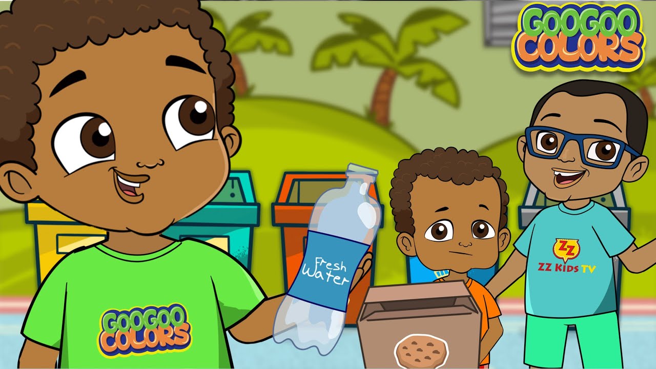 Clean Up Trash Song By Goo Goo Gaga Cartoons