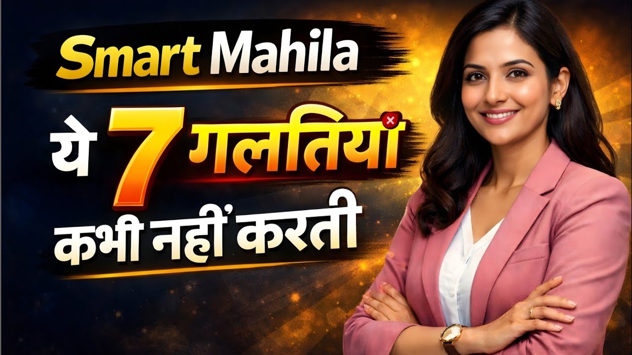  Smart महिला बनो ये 7 गलतियाँ कभी मत करना| Strong Mindset Rules