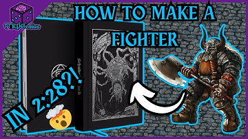 How to make a Shadowdark Fighter in 2:28?!