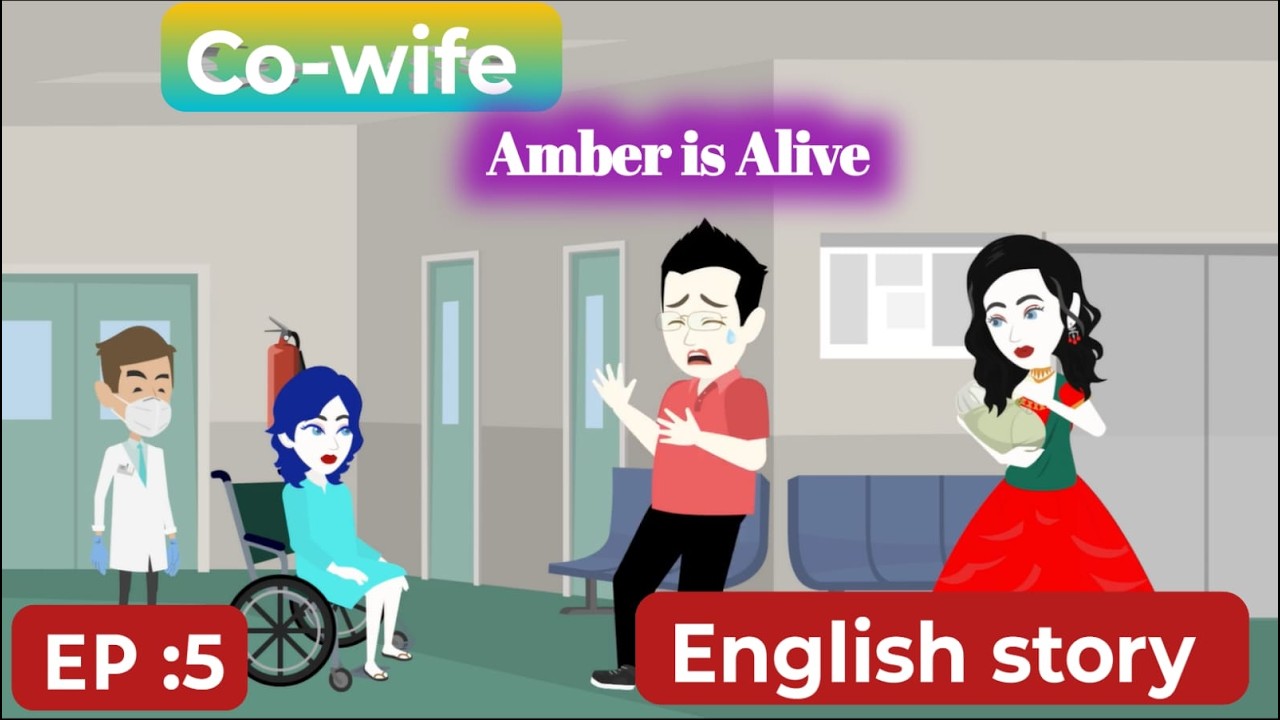 Co wife #5 | Animation Story | English Story | Learn English | Subtitle | Aakash Animates.