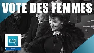 1945 Les Françaises Votent Pour La Première Fois Archive Ina