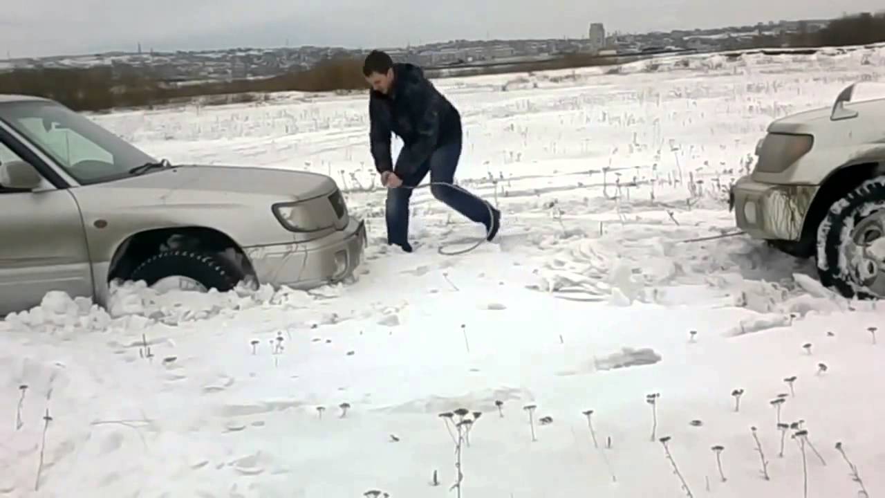 Forester, Pajero IO & Airtrek in snow 2 - YouTube