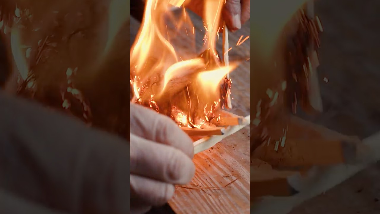 Survival Skills - Making Char Cloth  