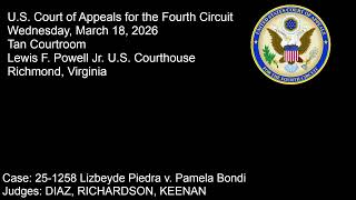 Panel VI (Tan Courtroom) Oral Arguments - 9:30 a.m. Wednesday 3/18/2026