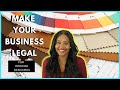 How to LEGALLY start an interior design business | 5 Steps I took to start my business