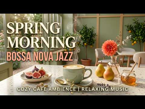 Chill Summer Jazz Cafe ☕ Relaxing Coffee Jazz with Soft Bossa Nova