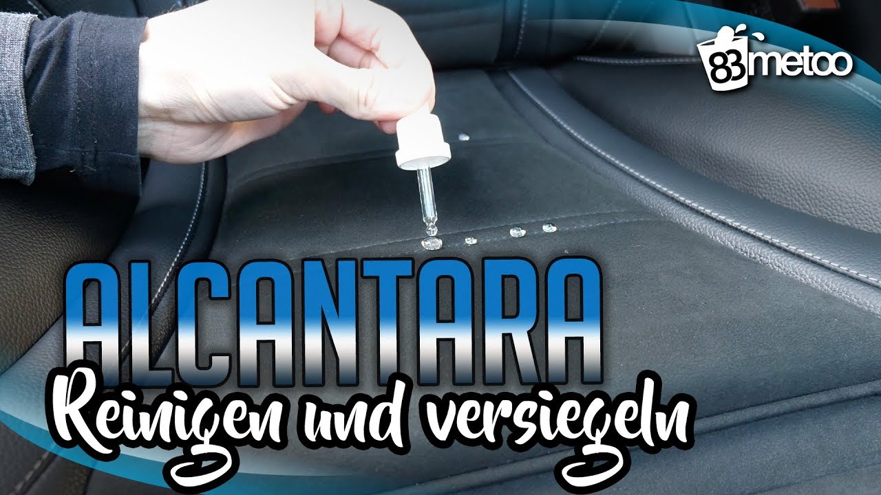 Alcantara reinigen & versiegeln