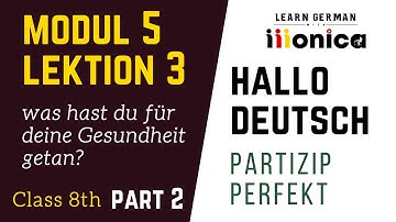 Past participle (Regular verb) - What have you done for your health? | part 2 | 9999376799