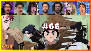 Naruto Episode 66 | Sasuke vs Gaara | Reaction Mashup ナルト