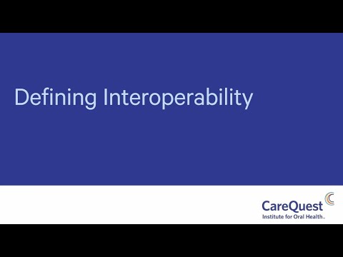 Video: Koja je od sljedećeg najbolja definicija interoperabilnosti?