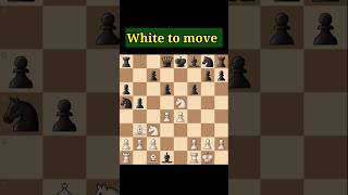 Chess Puzzles Mate in 2 🤔?#chess #puzzle screenshot 1