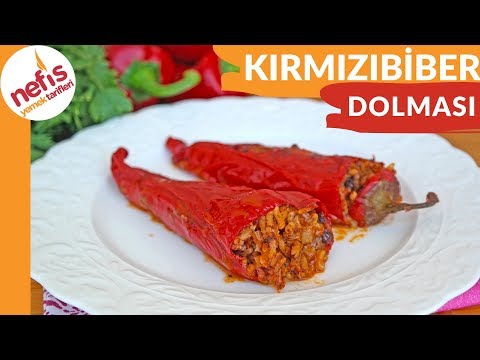 BU TARİFİ MUTLAKA DENEYİN! Kırmızıbiber Dolması Tarifi