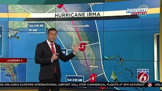 Irma on path to Central Florida