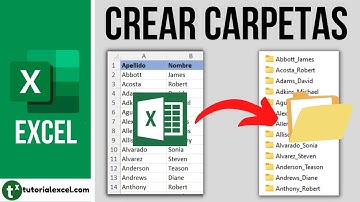 Crear carpetas desde Excel 📁📁