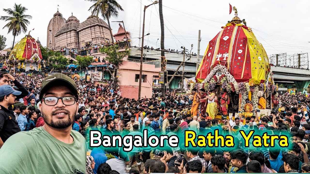 Ratha Yatra in Bangalore | Jagannath Temple in Bangalore | #rathyatra #bangalore #jayjagannath