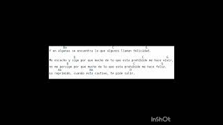prohibido callejeros con acordes