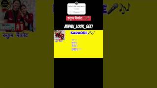 Rukum Maikot karaoke  Track With S  New Nepali Movie Khusma Song 2024