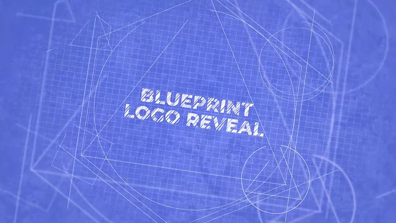 Blueprint Logo Reveal : Final Cut Pro X template