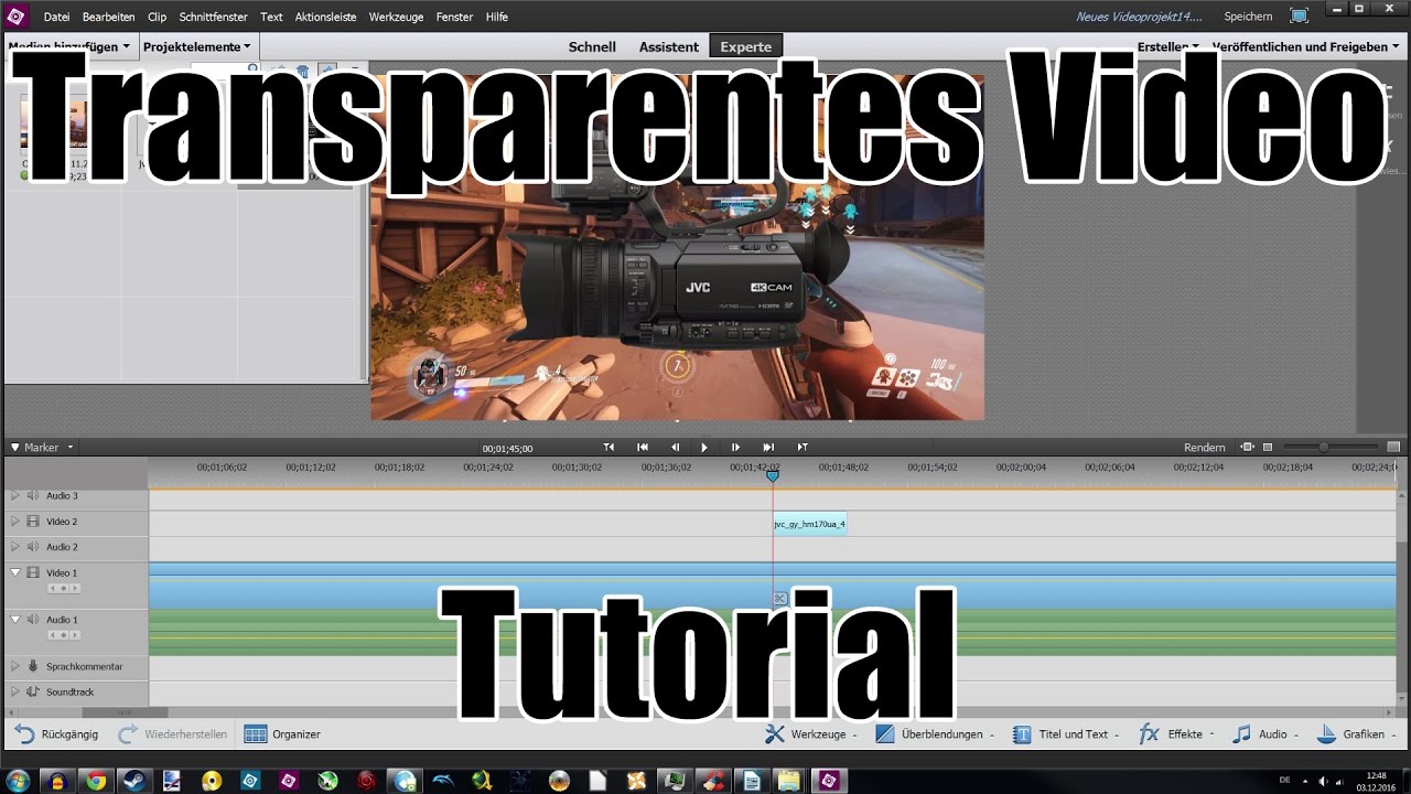 Tutorial Transparentes Video Erstellen Ohne Green Screen Youtube