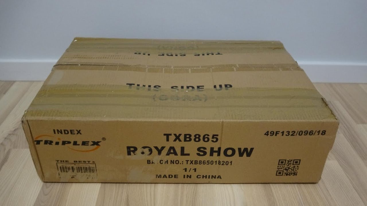 TXB865 Royal Show 238 shots Triplex 2019/2020