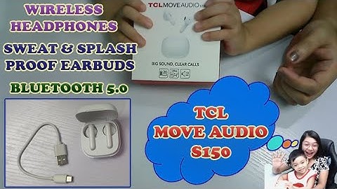 TCL MOVE AUDIO S150 | Unboxing and Review | With included EARBUDS